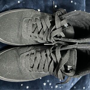 Vans Black high Top Canvas Sneakers - Men’s